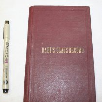 Bertha P. Lambert Class Record Book, 1920